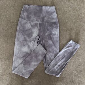 Women's Purple Tie-Dye Leggings